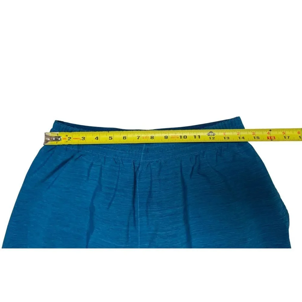 Adidas  Climalite Mens Training Shorts With Pockets Blue Size Large